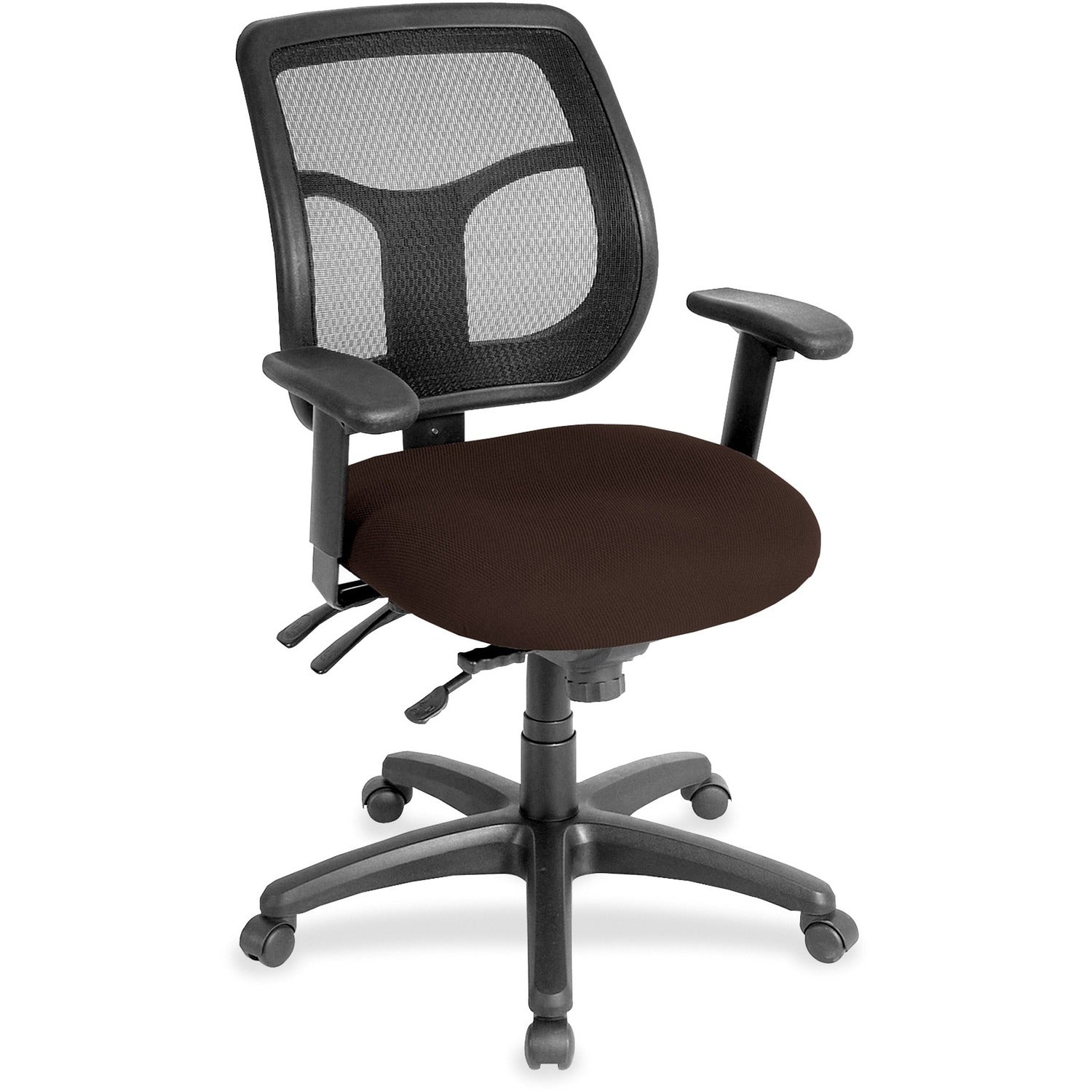 Eurotech Task Chair, Nightfall Seat Color, Fabric/Vinyl Seat Material, Canyon Nightfall, 1 Each