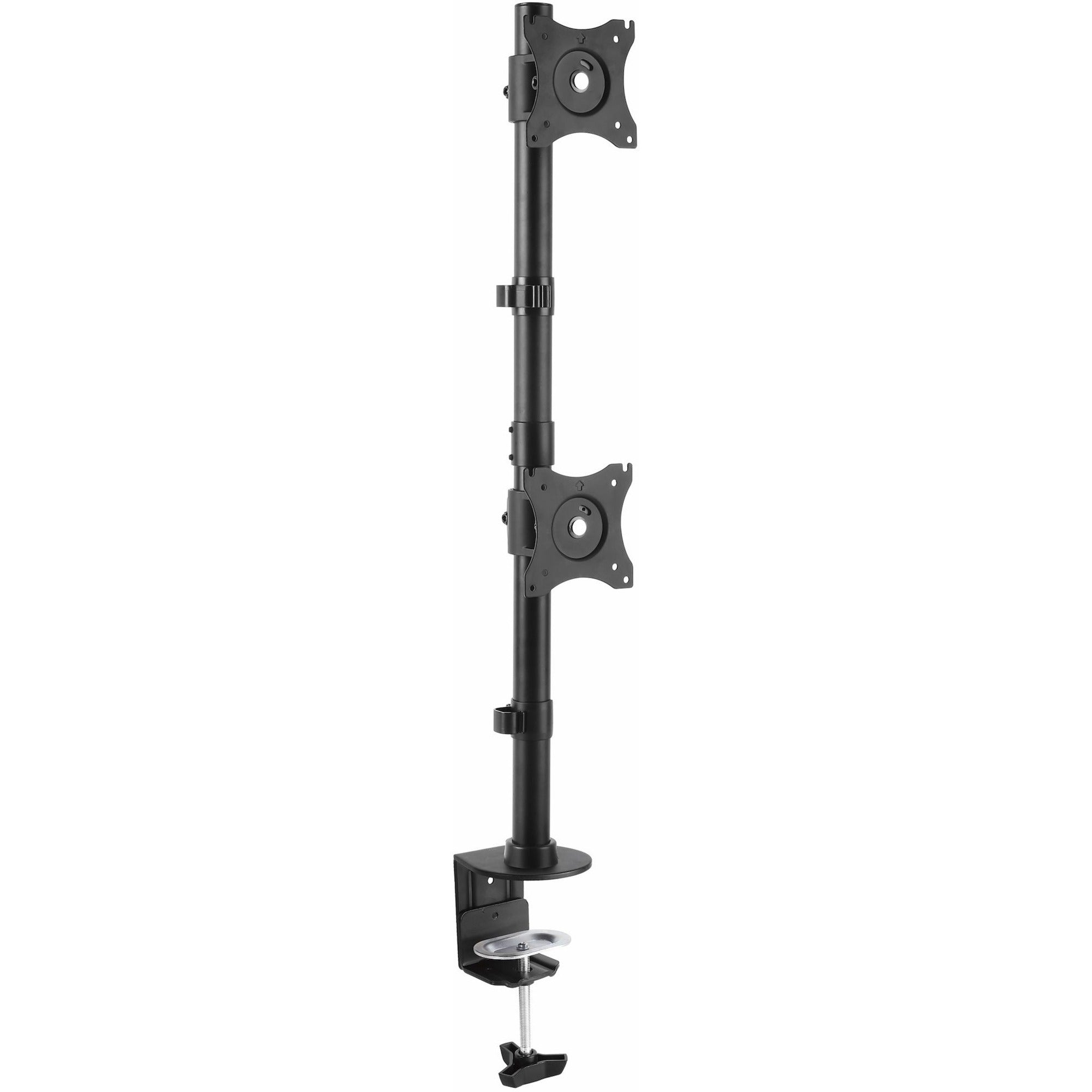 StarTech.com ARMDUALV Desk Mount for Monitor - Black