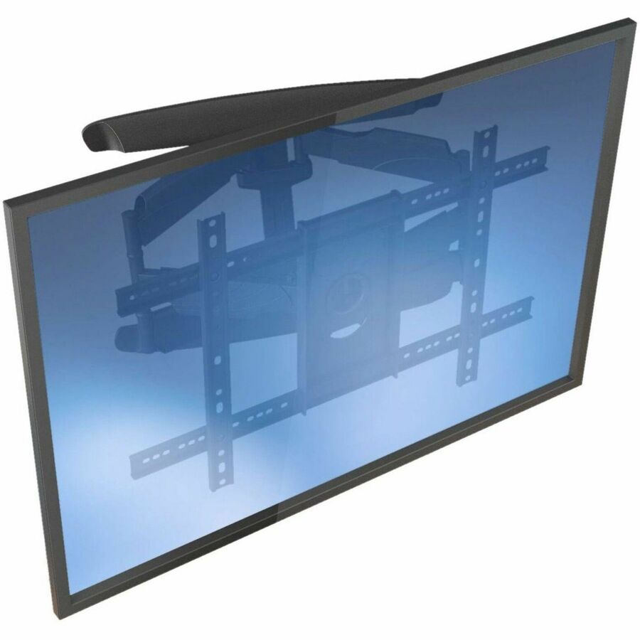 StarTech.com Full-Motion Wall Mount for Curved Screen Display, Flat Panel Display - Black