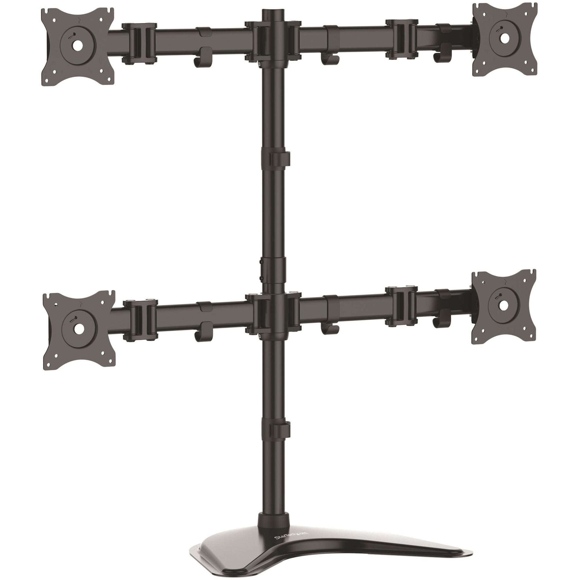 StarTech.com Quad-Monitor Desktop Stand - Articulating