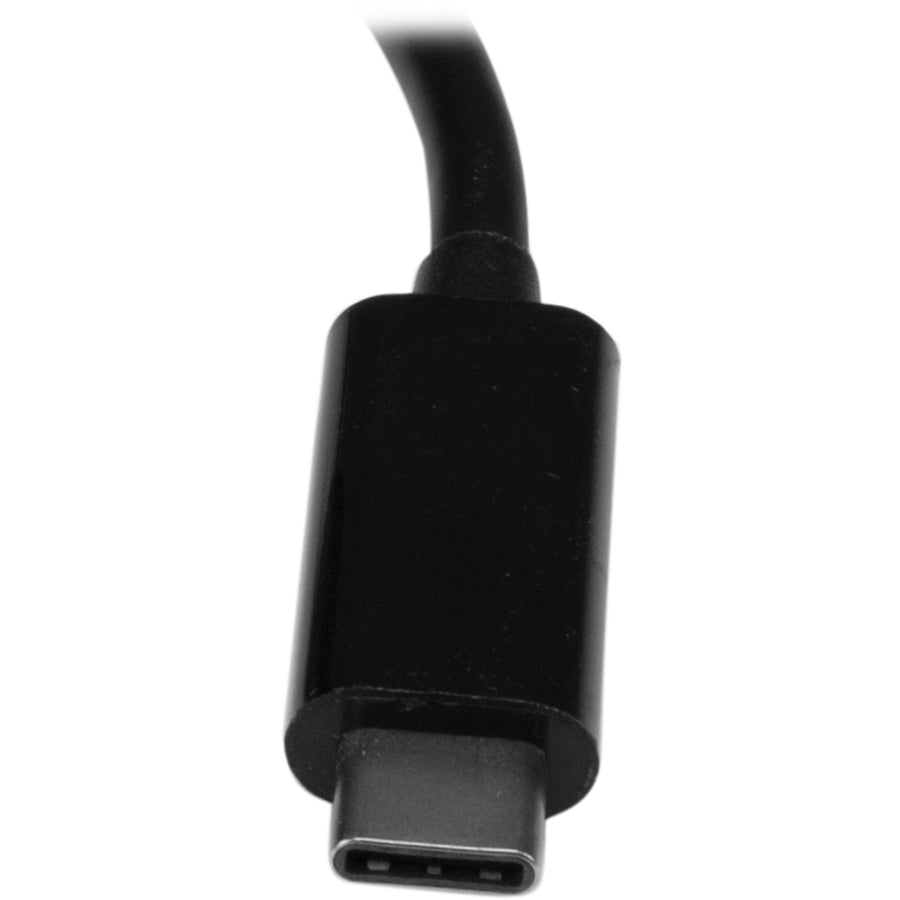 StarTech.com 3-Port USB 3.0 Hub with Gigabit Ethernet and Power Delivery - USB-C