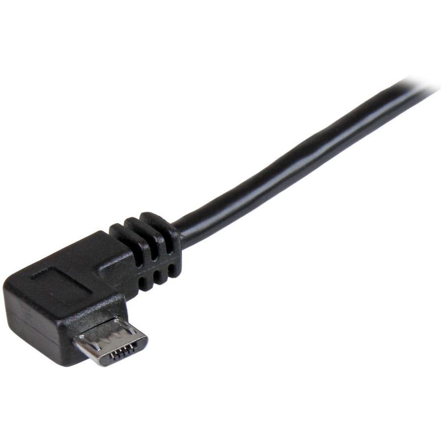 StarTech.com Micro-USB Charge-and-Sync Cable M/M - Right-Angle Micro-USB - 24 AWG - 0.5 m
