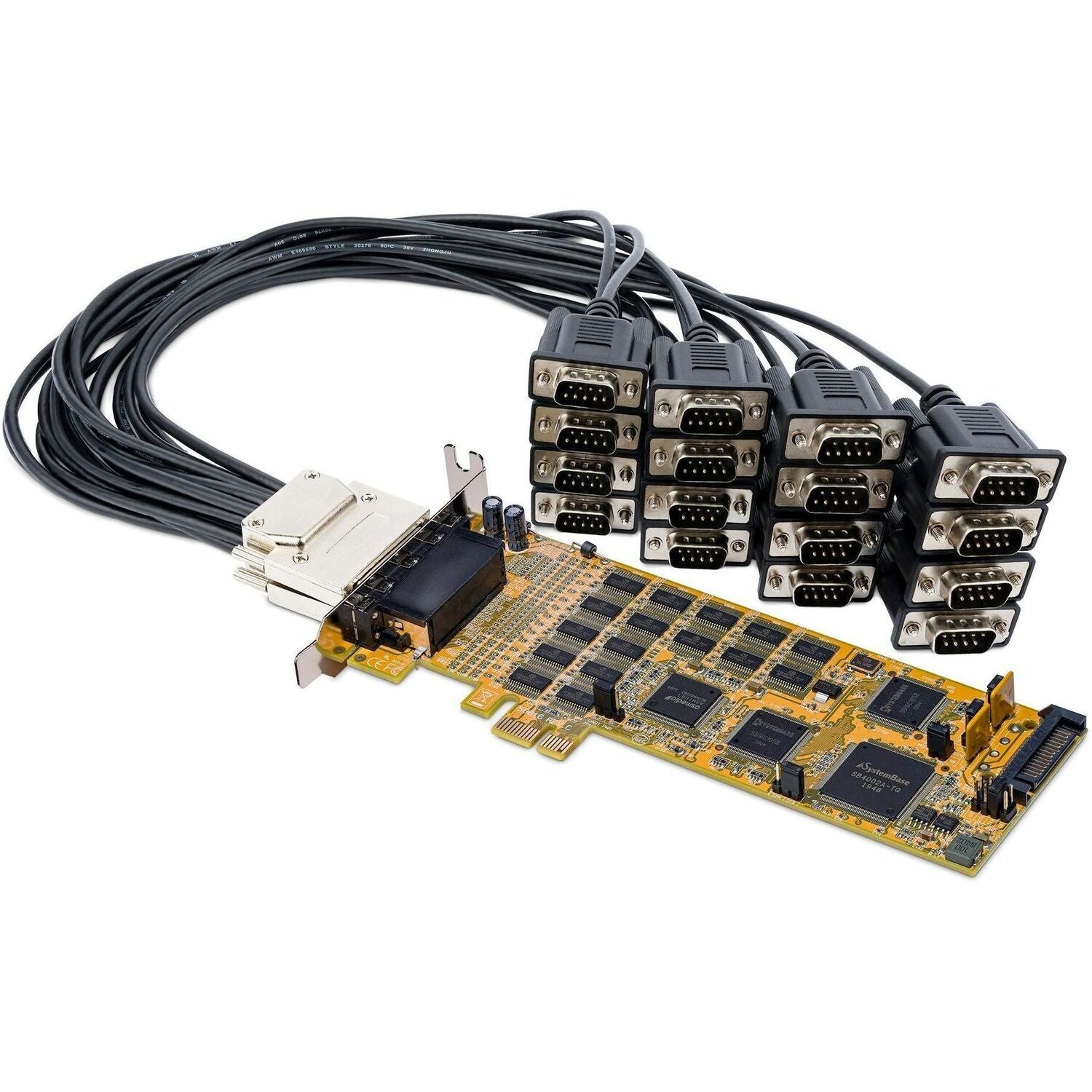 StarTech.com 16-Port Low-Profile Serial Card - RS232 - PCI Express