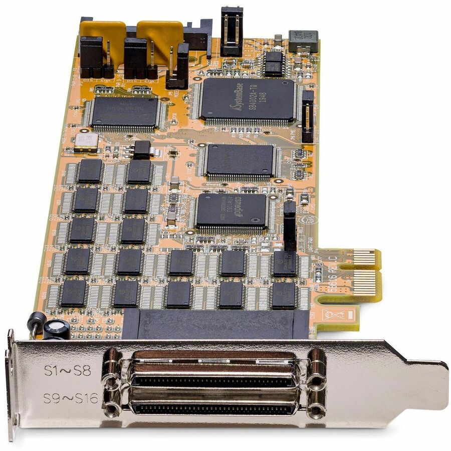 StarTech.com 16-Port Low-Profile Serial Card - RS232 - PCI Express