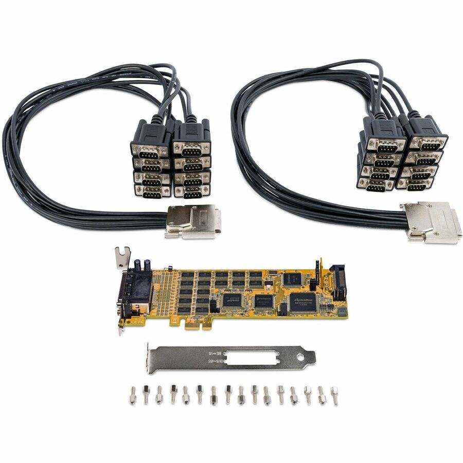 StarTech.com 16-Port Low-Profile Serial Card - RS232 - PCI Express
