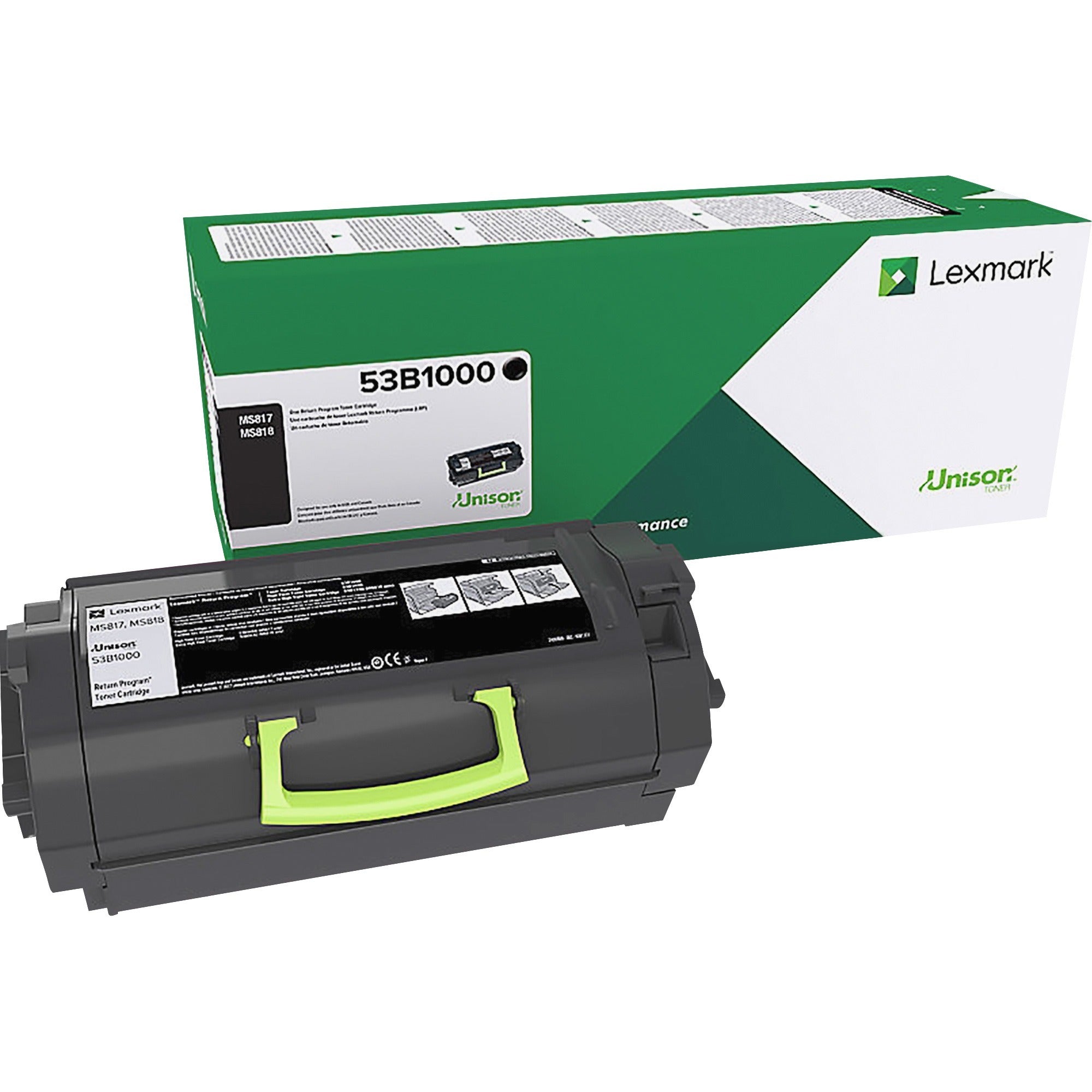 Lexmark Unison Original Laser Toner Cartridge, Black, 11,000 Page Yield, 1 Each