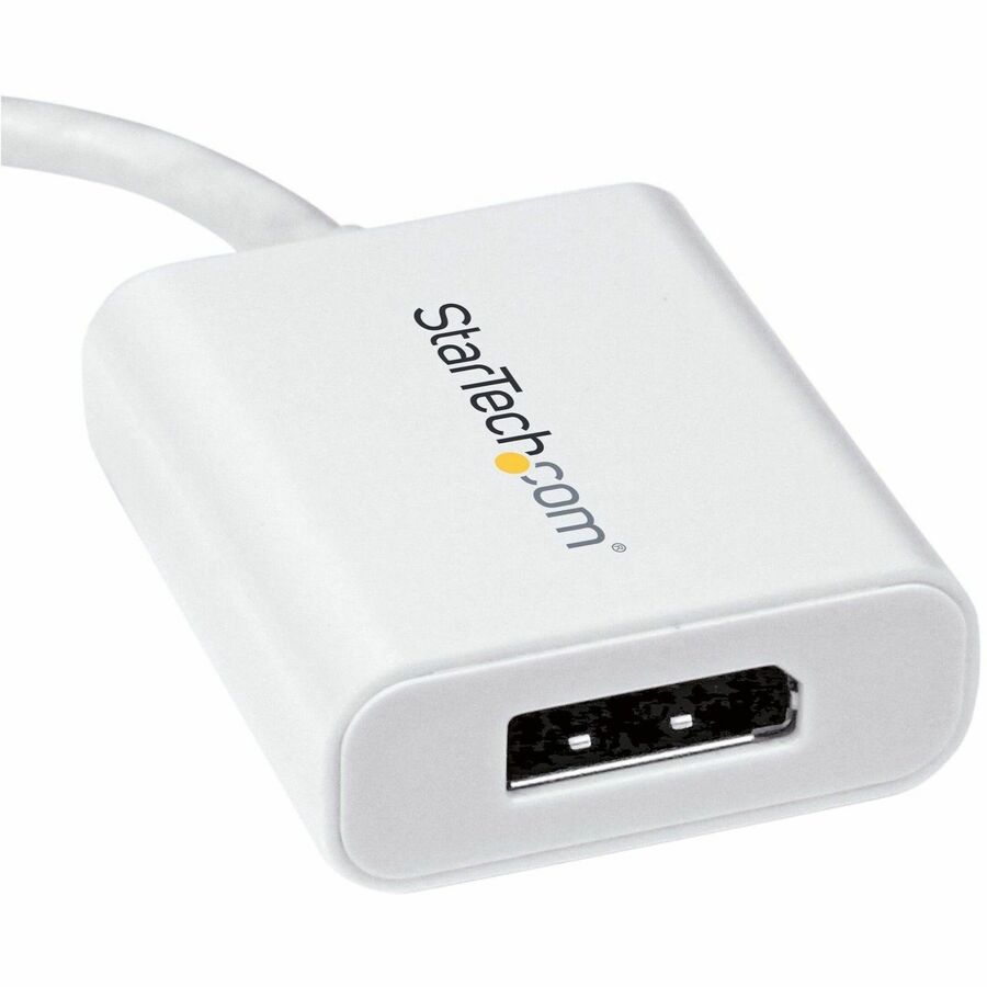 StarTech.com USB-C to DisplayPort Adapter - 4K 60Hz - White