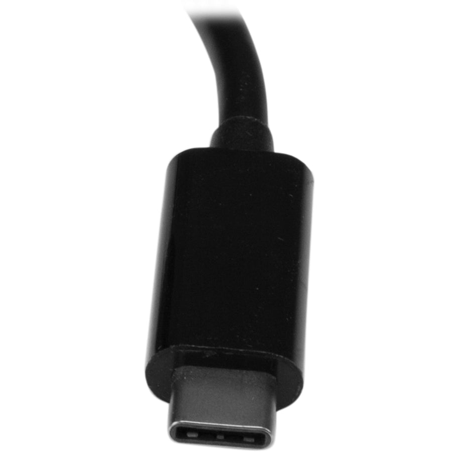 StarTech.com USB-C to Ethernet Adapter with 3-Port USB 3.0 Hub and Power Delivery