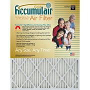 Accumulair Gold Air Filter, 18" x 25" x 1", White, 4 per Carton