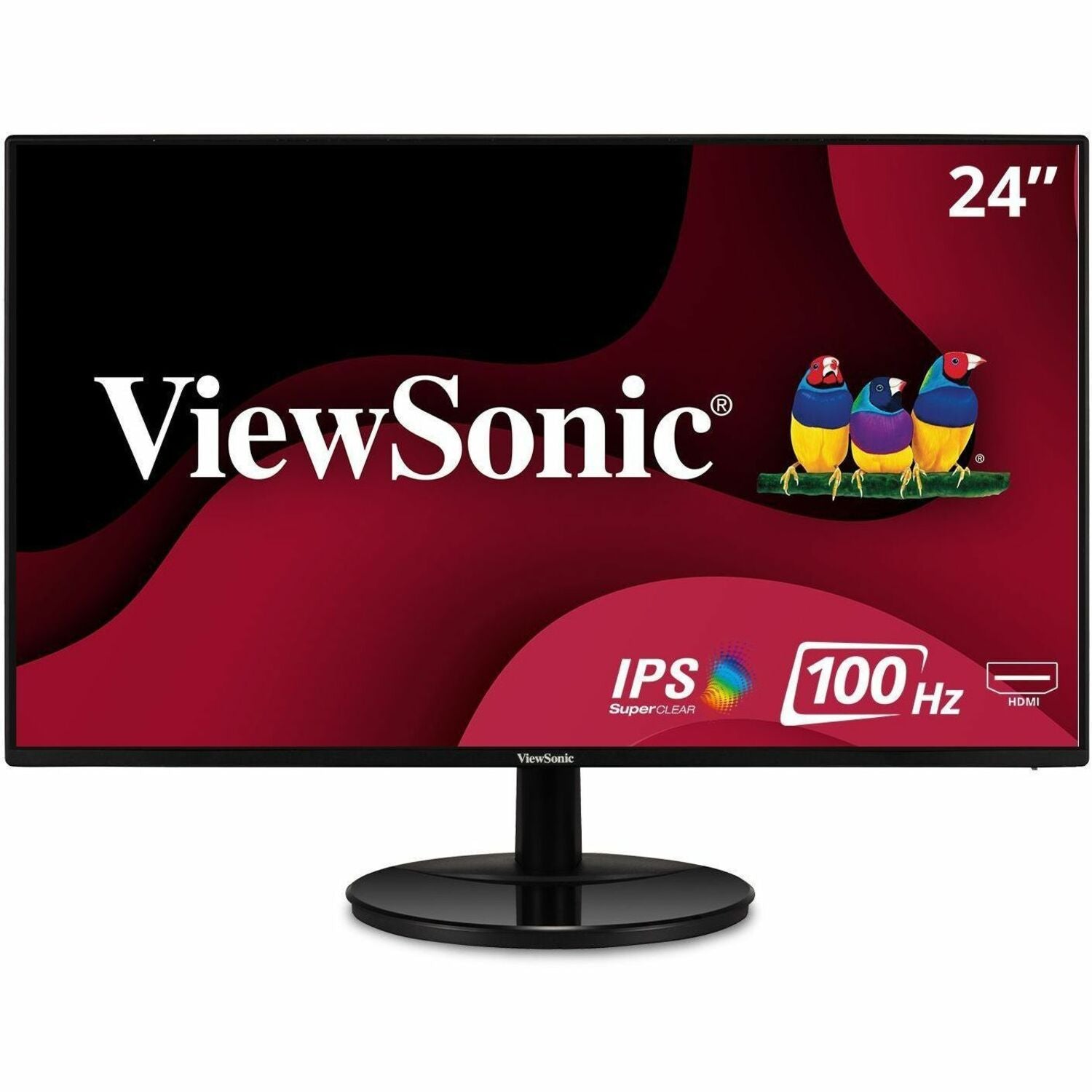 ViewSonic Value VA2459-smh 24" Class Full HD LED Monitor - 16:9 - Black
