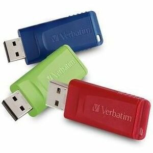 32 GB - USB 2.0 Type A - Blue, Green, Red - Lifetime Warranty - 1 Pack