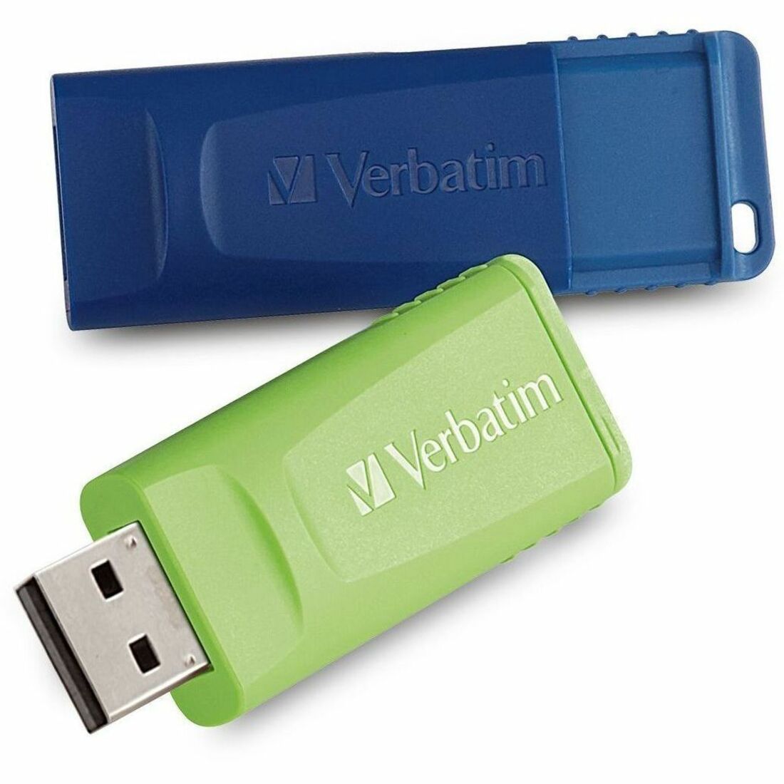 64 GB - USB 2.0 Type A - Blue, Green - Lifetime Warranty - 1 Pack