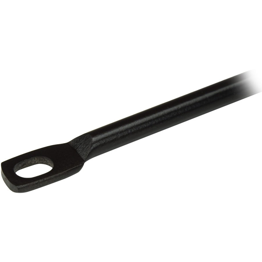StarTech.com Horizontal Cable Lacing Bars for Racks - 10 Pack