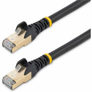 StarTech.com Cat6a Ethernet Patch Cable - Shielded (STP) - 12 ft., Black
