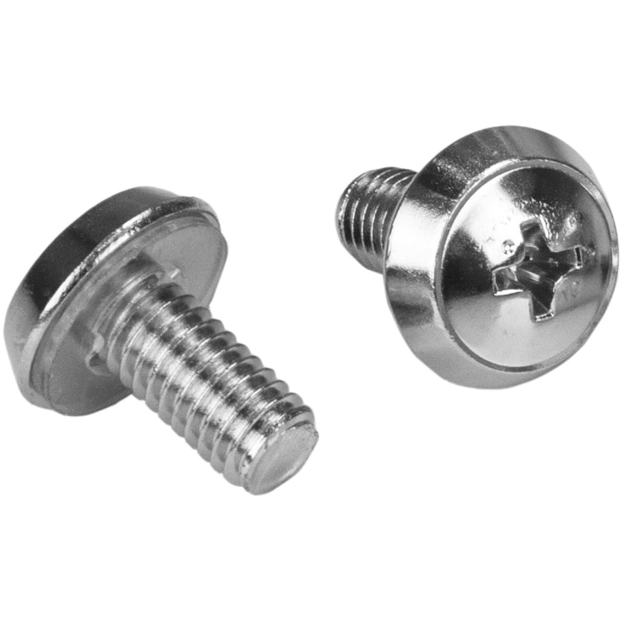 StarTech.com M6 Rack Screws and M6 Cage Nuts - 20 Pack