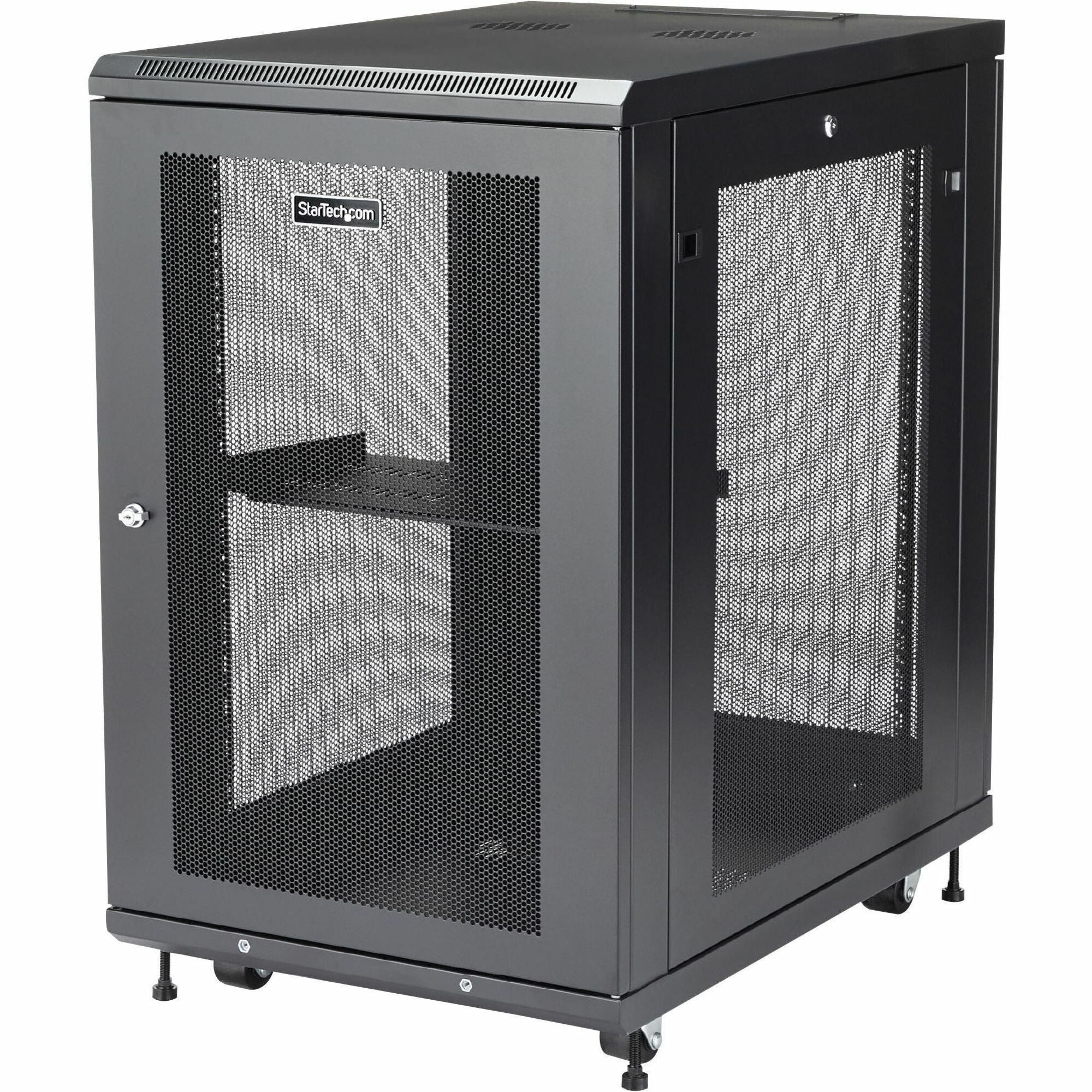StarTech.com Server Rack Cabinet - 31 in. Deep Enclosure - 18U
