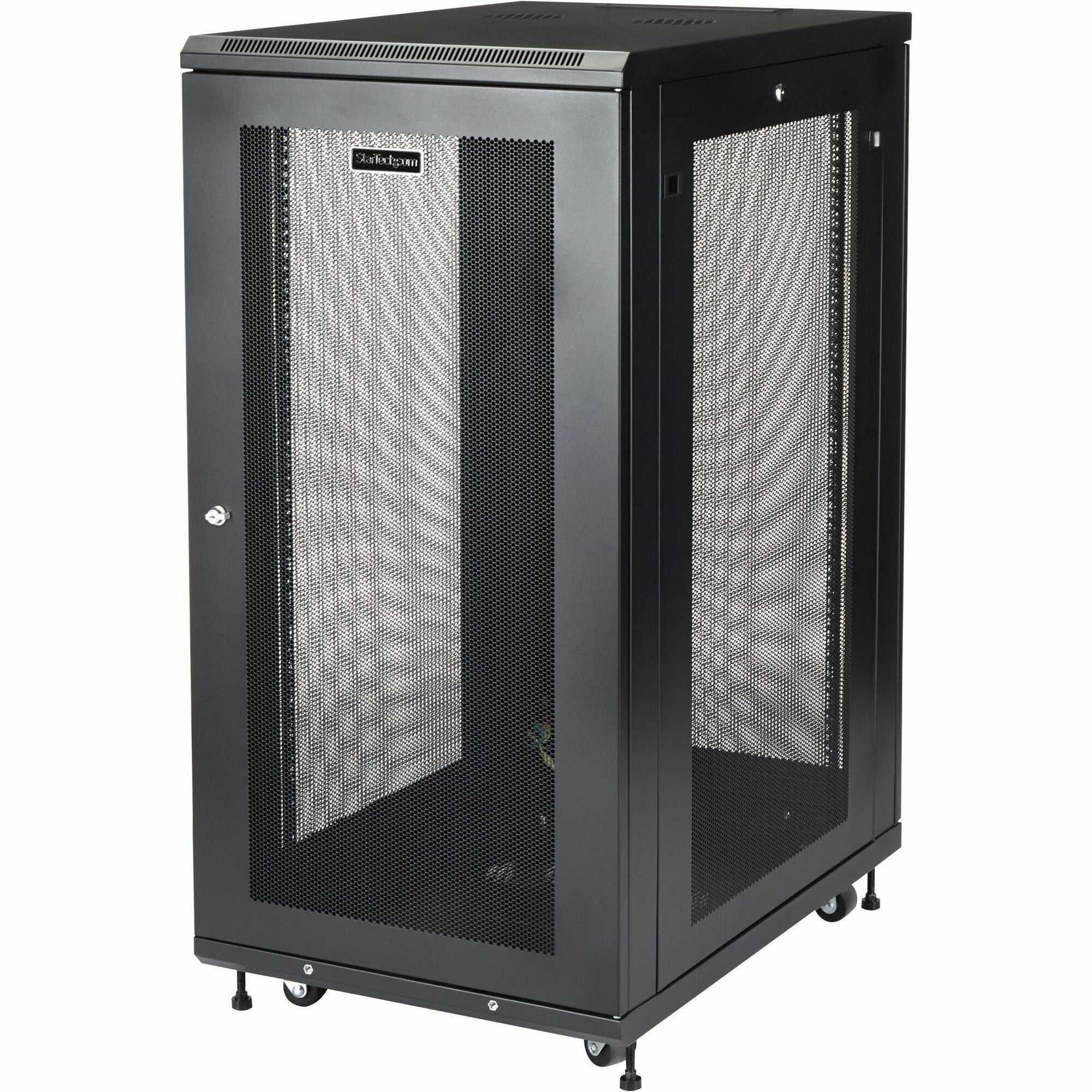 StarTech.com Server Rack Cabinet - 31 in. Deep Enclosure - 24U