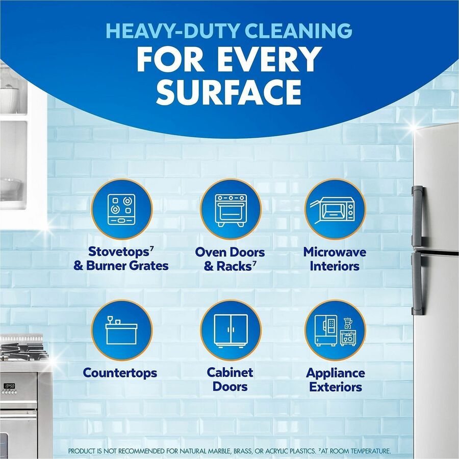 Lysol Kitchen Pro Antibacterial Cleaner - For Multi Surface - 22 fl oz (0.7 quart) - Fresh Citrus Scent - Recommended For: Stain Remover - Deodorize, Streak-free, Chemical-free, Disinfectant, Anti-bacterial, Residue-free - Clear - 1 Each