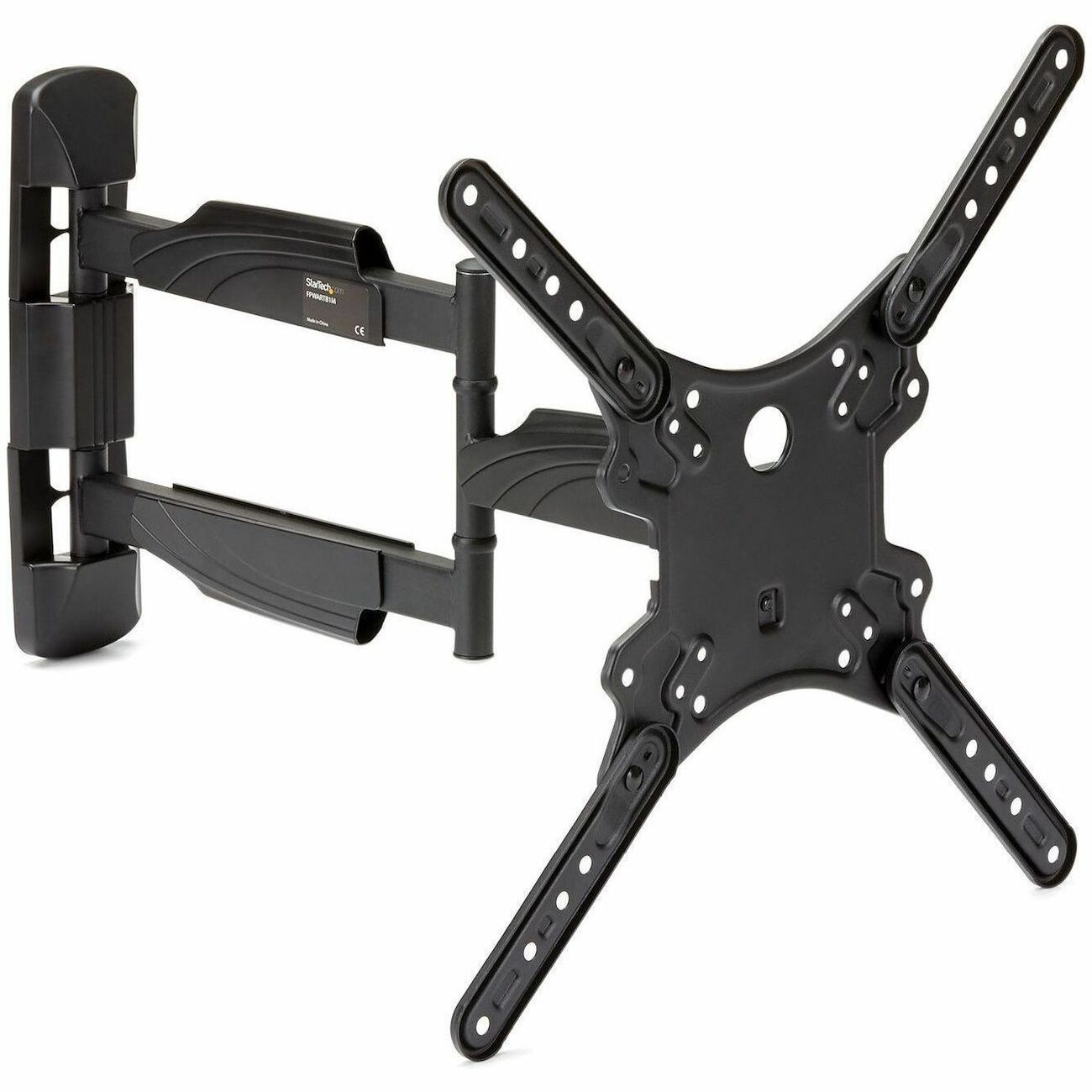 StarTech.com Wall Mount for Flat Panel Display, Curved Screen Display, LED Display, LCD Display - Black