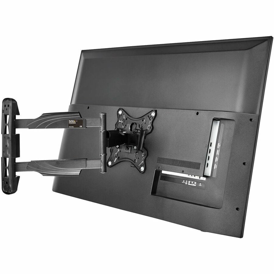 StarTech.com Wall Mount for Flat Panel Display, Curved Screen Display, LED Display, LCD Display - Black