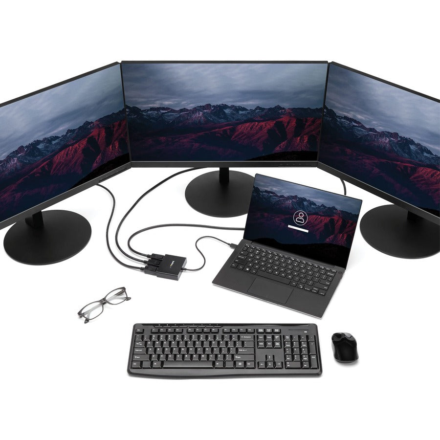 StarTech.com MST Hub - DisplayPort over USB-C to 3x DisplayPort