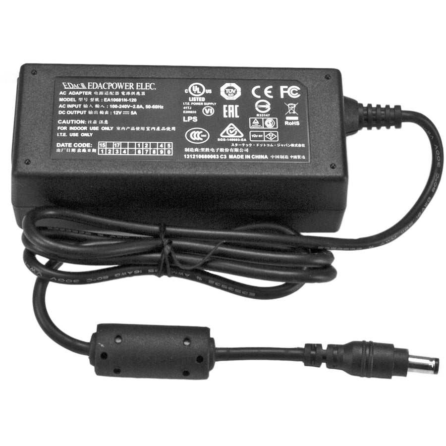 StarTech.com DC Power Adapter - 12V, 5A