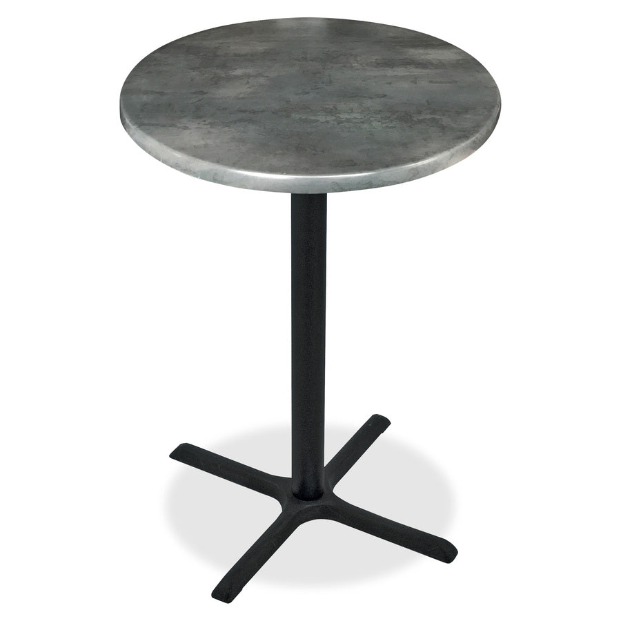Holland Bar Stools Utility Table Top, Round, 36" Diameter, Black Steel, 2 per Carton