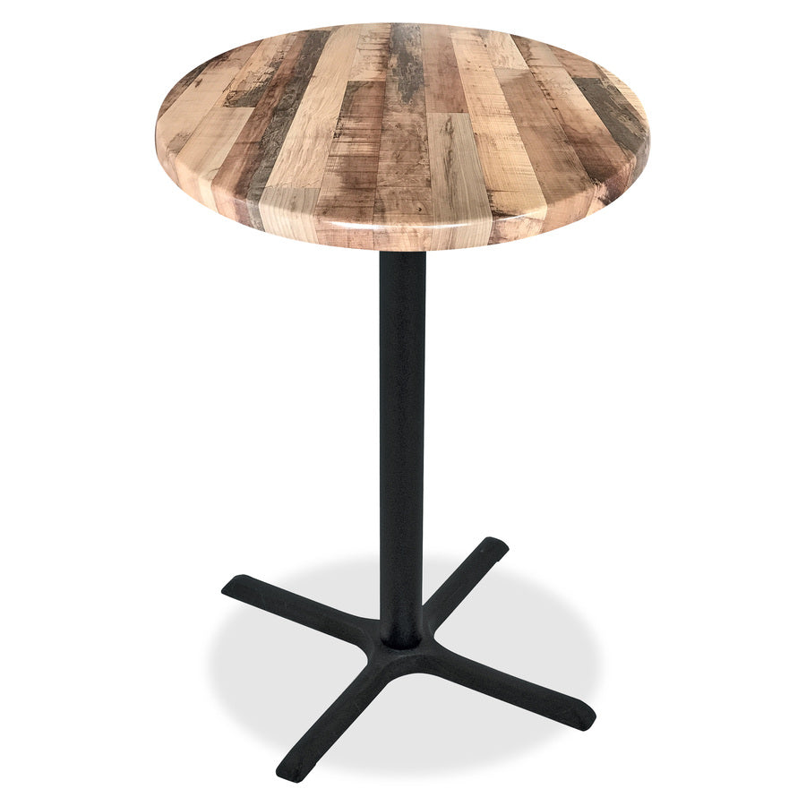 Holland Bar Stools Utility Table Top, Round, 36" Diameter, Rustic Finish, 2 per Carton
