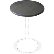 Holland Bar Stools Utility Table Top, Charcoal, Round, 36" Diameter, 2 per Carton