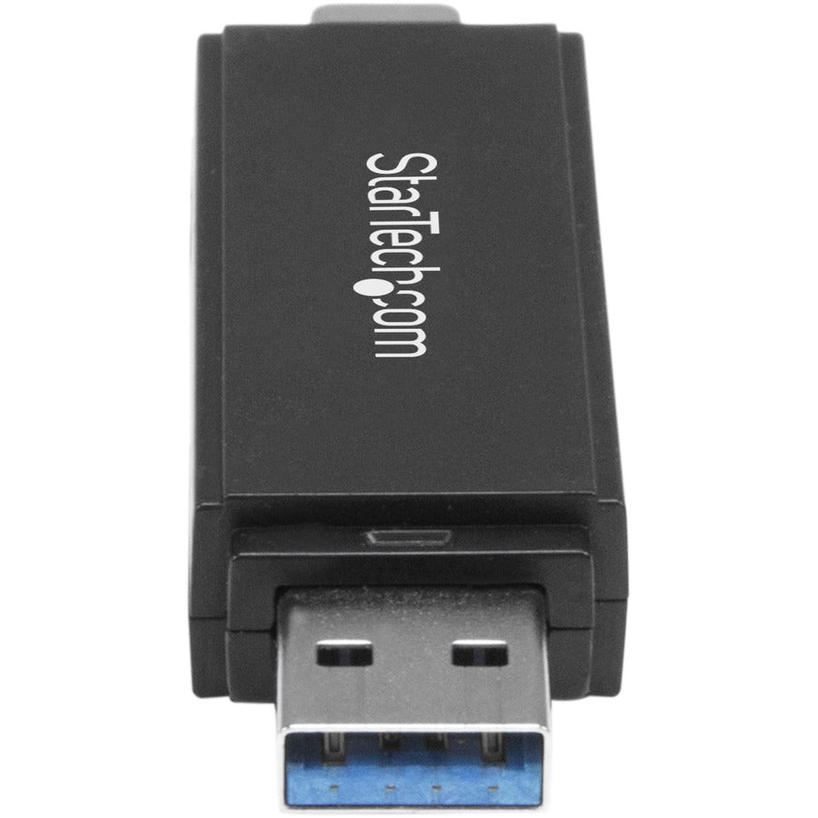 StarTech.com Flash Reader, SD/MMC/microSD/SDHC/SDXC/microSDHC/microSDXC, USB Type C & USB 3.1, 1.95TB Capacity, External, 1 Each