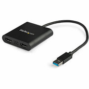 StarTech.com USB to Dual HDMI Adapter - 4K