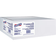 Genuine Joe Food Storage Bags, 1 Gallon, 11" x 10.56", 1.75 mil Thickness, Zipper Closure, Clear, 250/Box