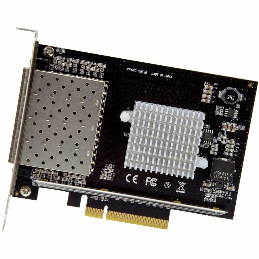 StarTech.com Quad-Port SFP+ Server Network Card - PCI Express - Intel XL710 Chip