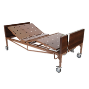 Bariatric Homecare Bed w/ Half Rail and No Mattress, 42", 1 Piece per Case