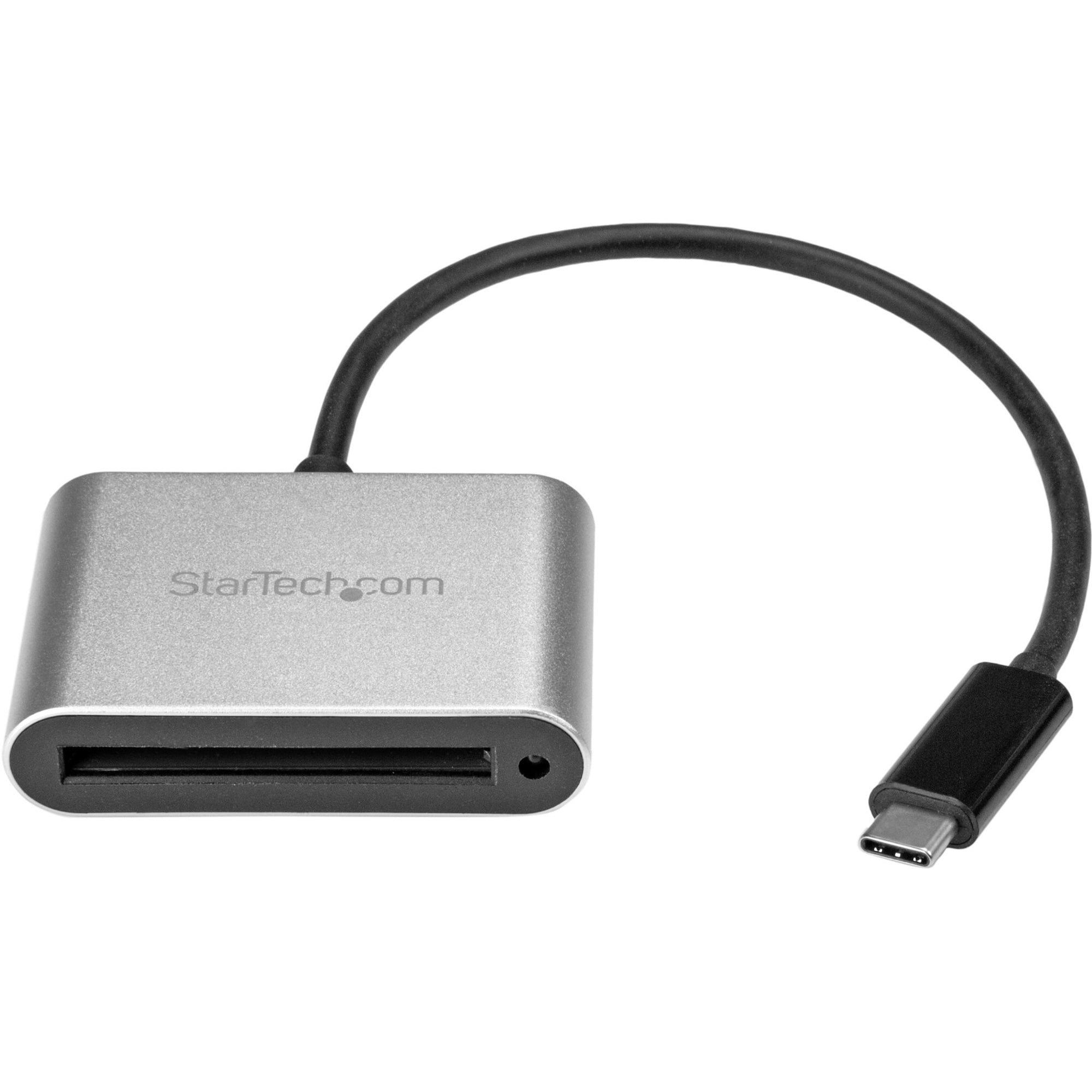 StarTech.com Flash Reader, CFast Card, USB Type-C, External, 1 Each