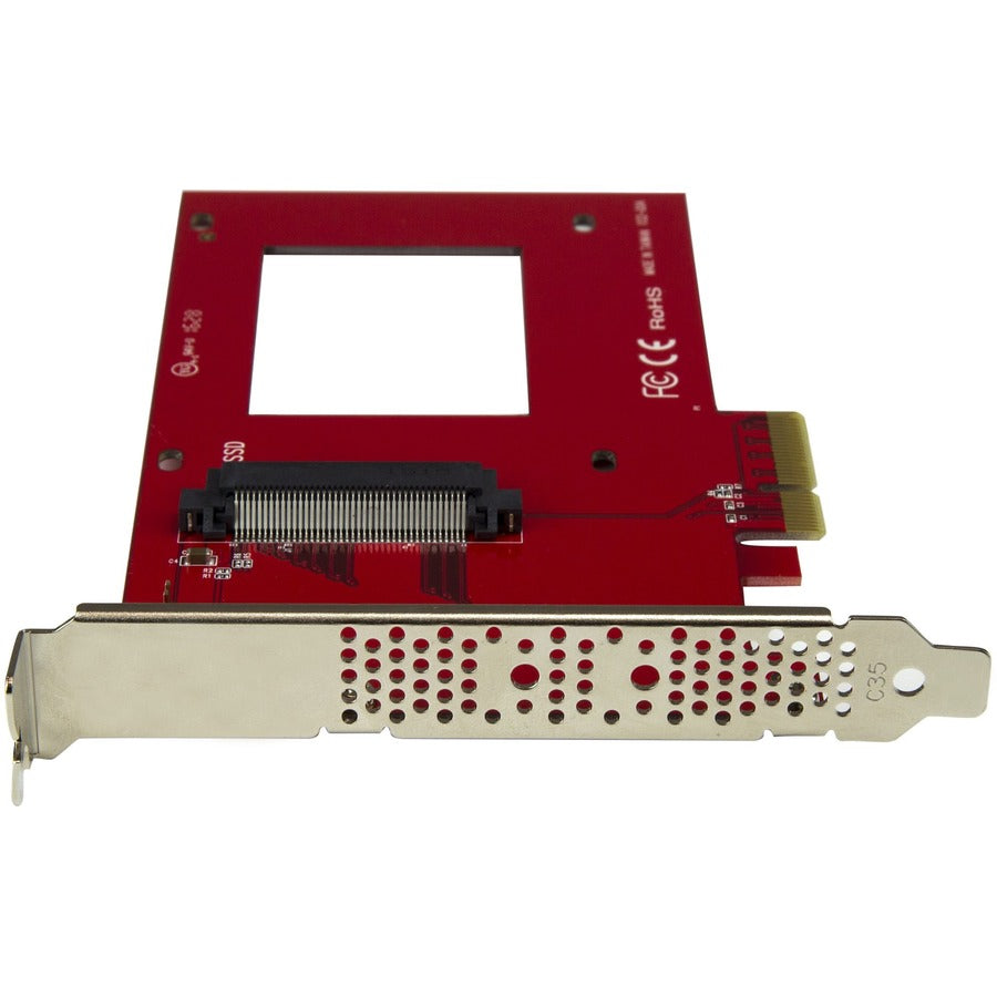 StarTech.com U.2 to PCIe Adapter for 2.5" U.2 NVMe SSD - SFF-8639 - x4 PCI Express 3.0