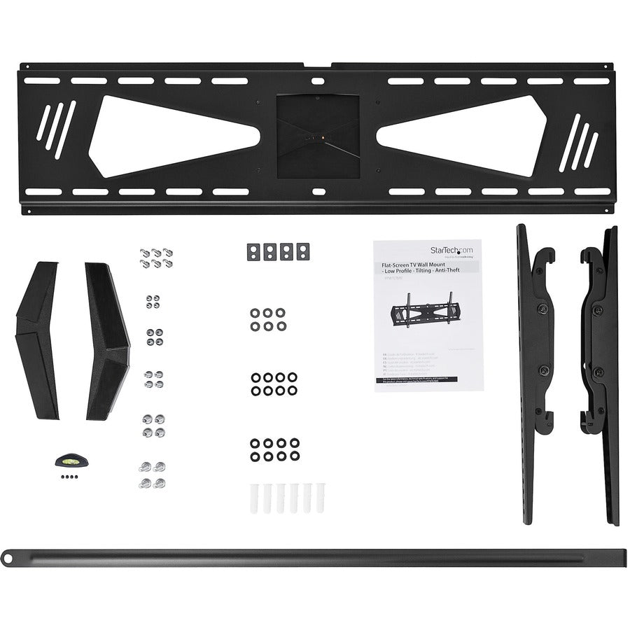 StarTech.com Wall Mount for TV, Monitor, LCD Display, LED Display - Black
