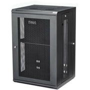 StarTech.com 18U Wall Mount Network Switch Cabinet With Hinged Back Panel