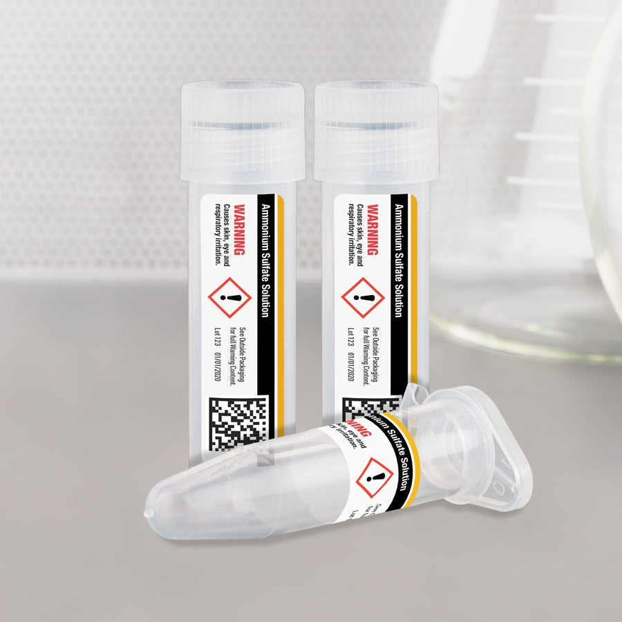 Avery UltraDuty Chemical Labels, Waterproof, 1/2" x 1 3/4", Permanent Adhesive, Rectangle, Laser Printable, White Film, 60 Labels/Sheet, 25 Sheets, 1500 Labels Total, 1 Pack