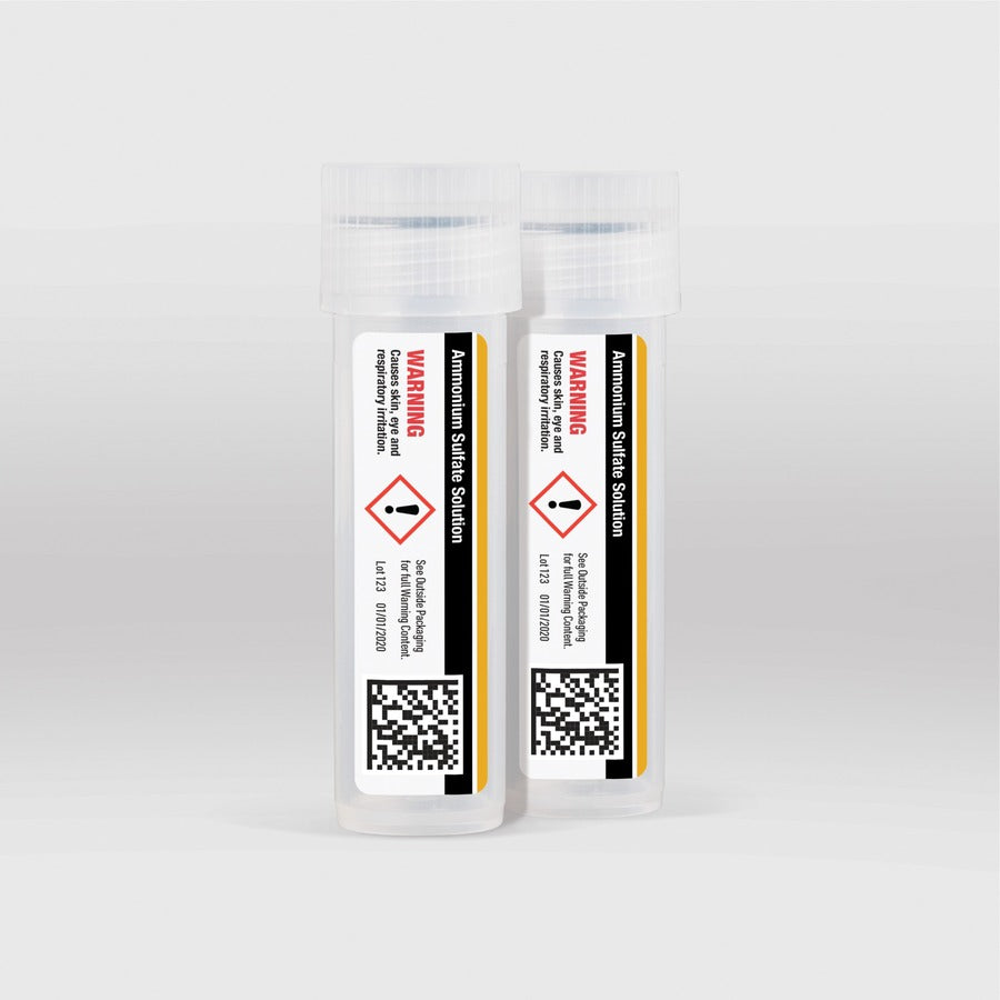 Avery UltraDuty Chemical Labels, Waterproof, 1/2" x 1 3/4", Permanent Adhesive, Rectangle, Laser Printable, White Film, 60 Labels/Sheet, 25 Sheets, 1500 Labels Total, 1 Pack