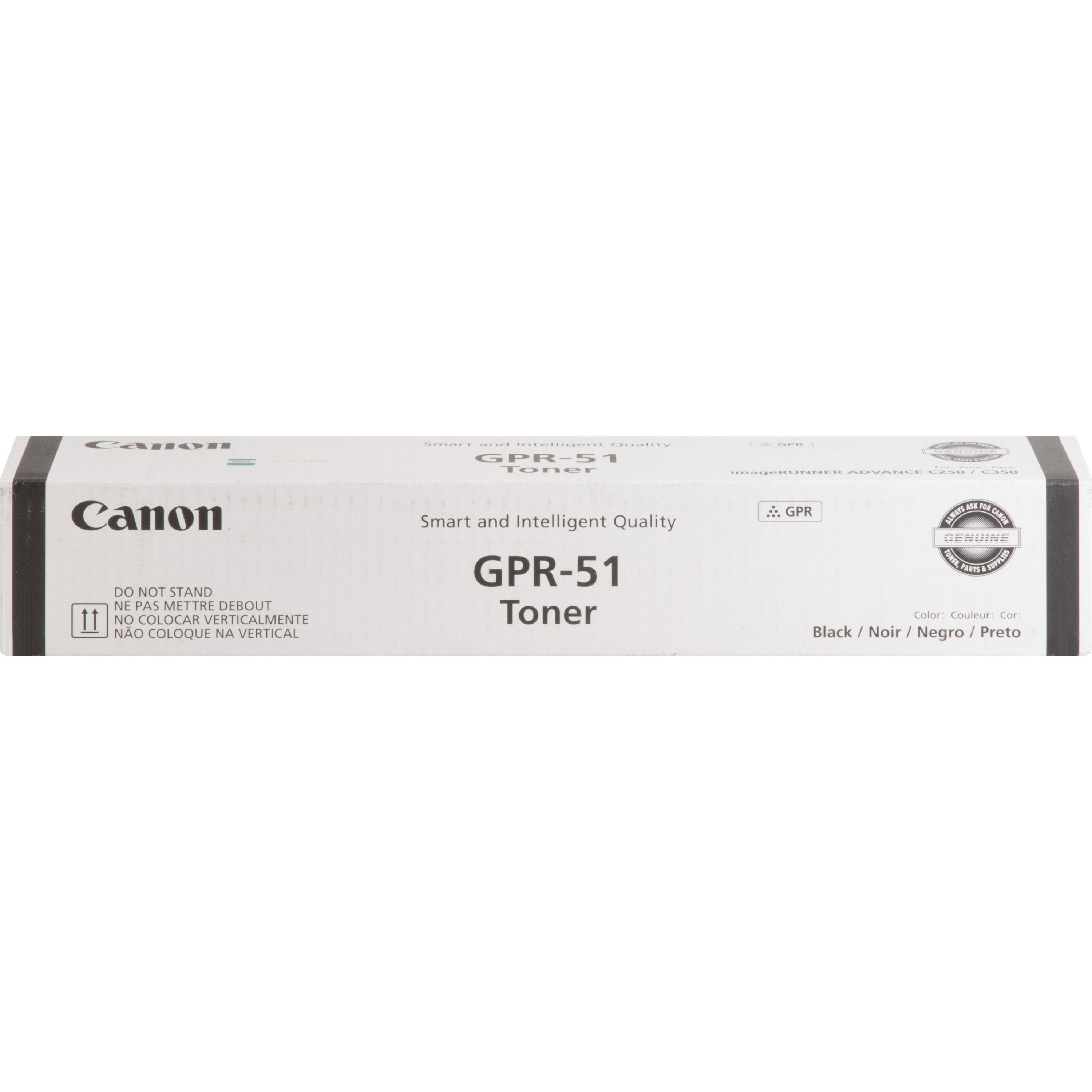 Canon GPR-51 Original Laser Toner Cartridge - Black - 1 Each