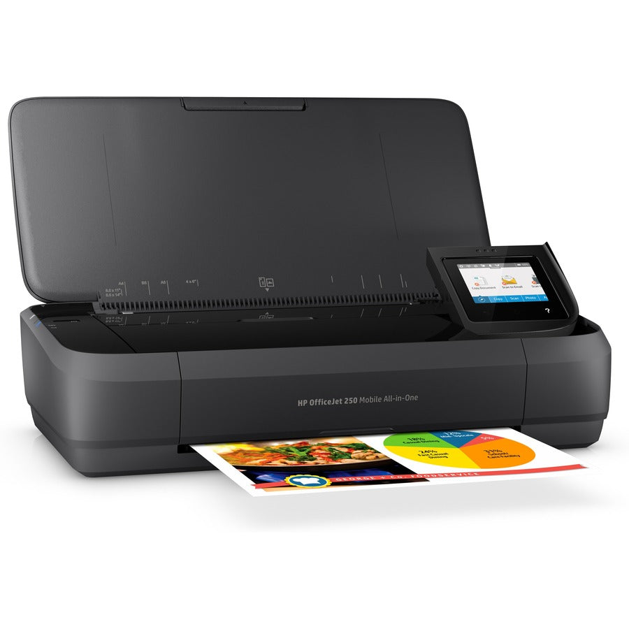 HP Officejet 250 Wireless Inkjet Multifunction Printer - Color