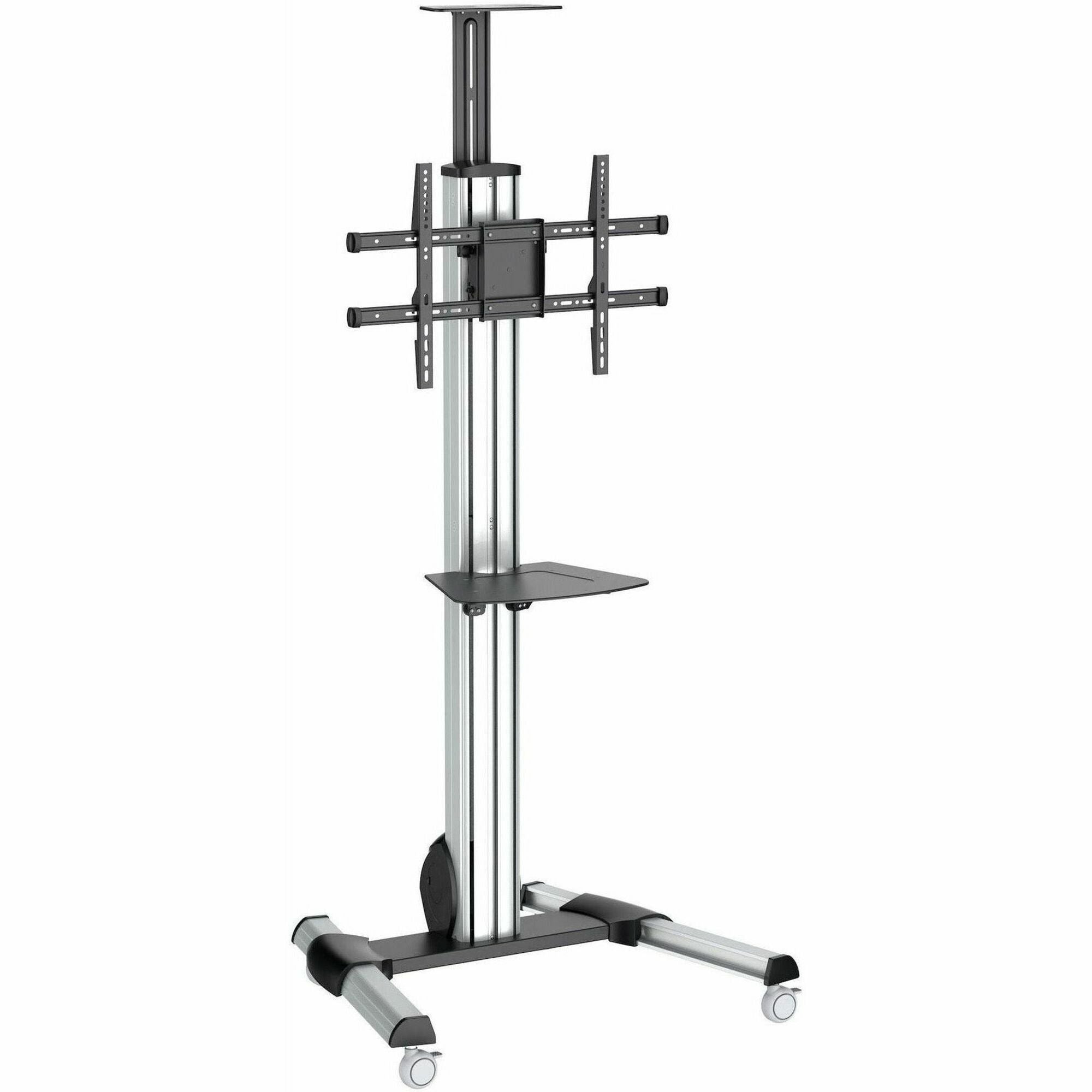 StarTech.com TV Cart - Height Adjustable - Lockable Wheels
