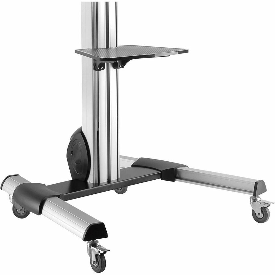 StarTech.com TV Cart - Height Adjustable - Lockable Wheels