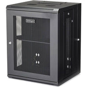 StarTech.com 15U Wall-Mount Server Rack Cabinet - 16.1 in. Deep - Hinged