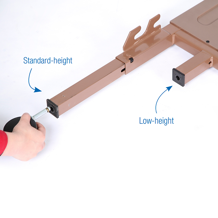 3 Motor Full Electric Hi/Low Homecare Bed w/ Half Rail and DynaRest Tri-Layer (Image for Reference Only – May Not Reflect Exact Components)