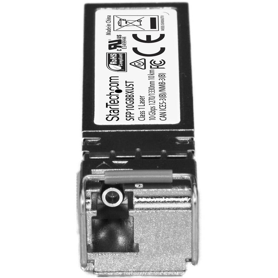 StarTech.com SFP+ Module, 10GBase-BX, LC Duplex, Single-Mode, 10GbE, Hot-Swappable, 1 Each