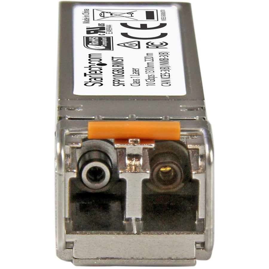 StarTech.com SFP+ Module, 10GBase-LRM, LC Duplex, Multi-mode, Optical Fiber, Hot-swappable, 10 Gigabit Ethernet, 1 Each