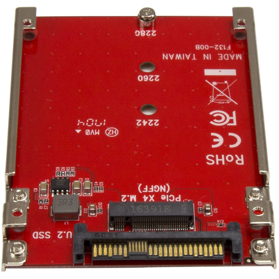 StarTech.com M.2 Drive to U.2 (SFF-8639) Host Adapter for M.2 PCIe NVMe SSDs