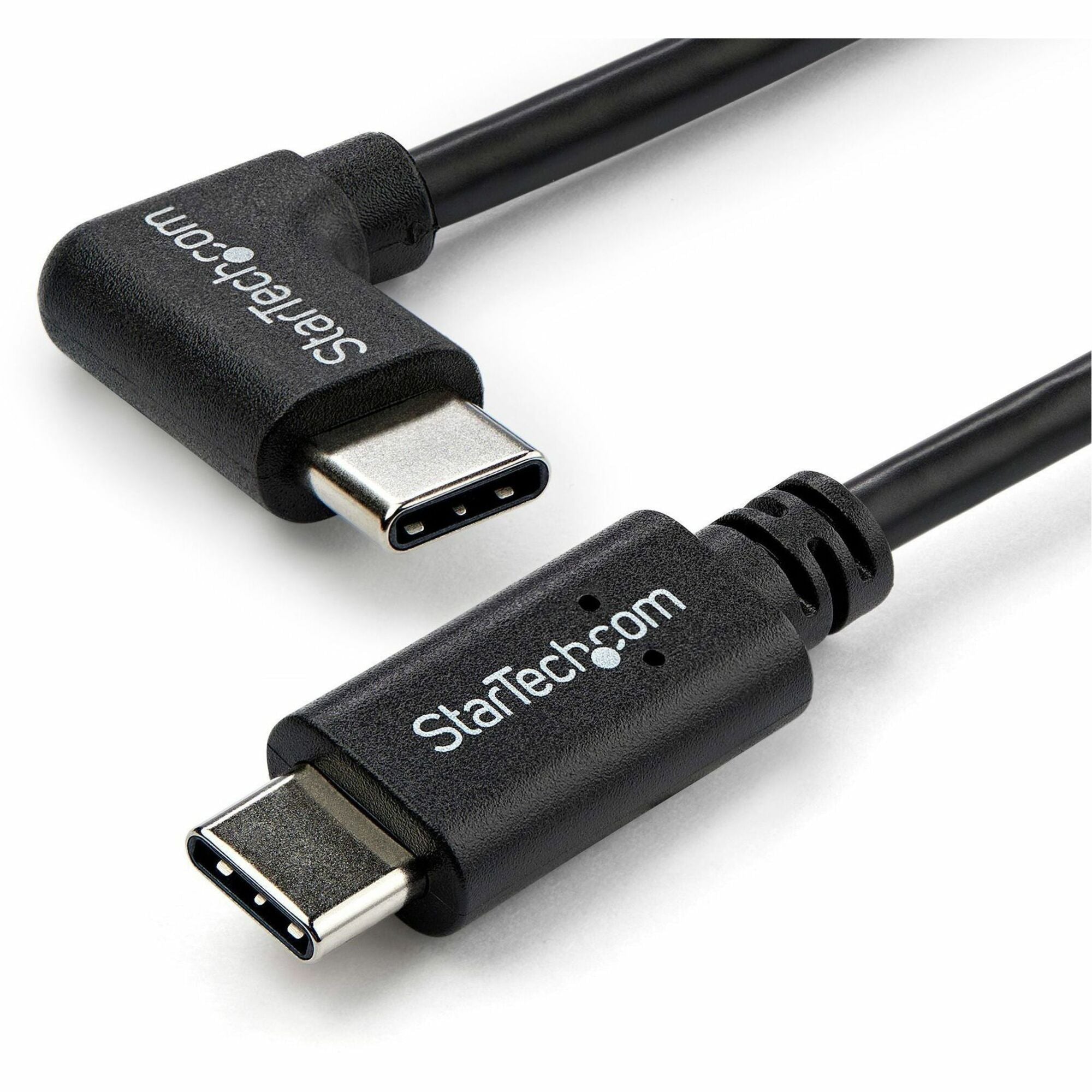 StarTech.com Right-Angle USB-C Cable - M/M - 1 m (3 ft.) - USB 2.0